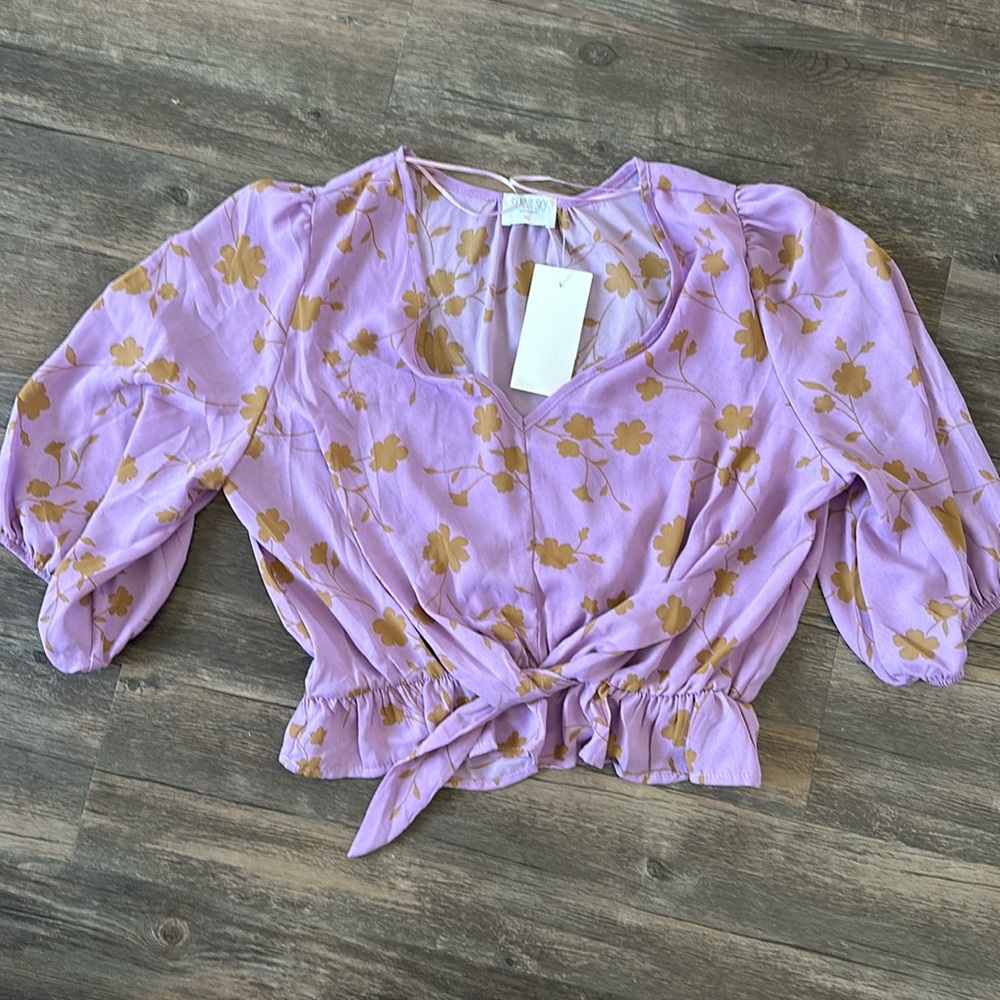 Cute spring blouse